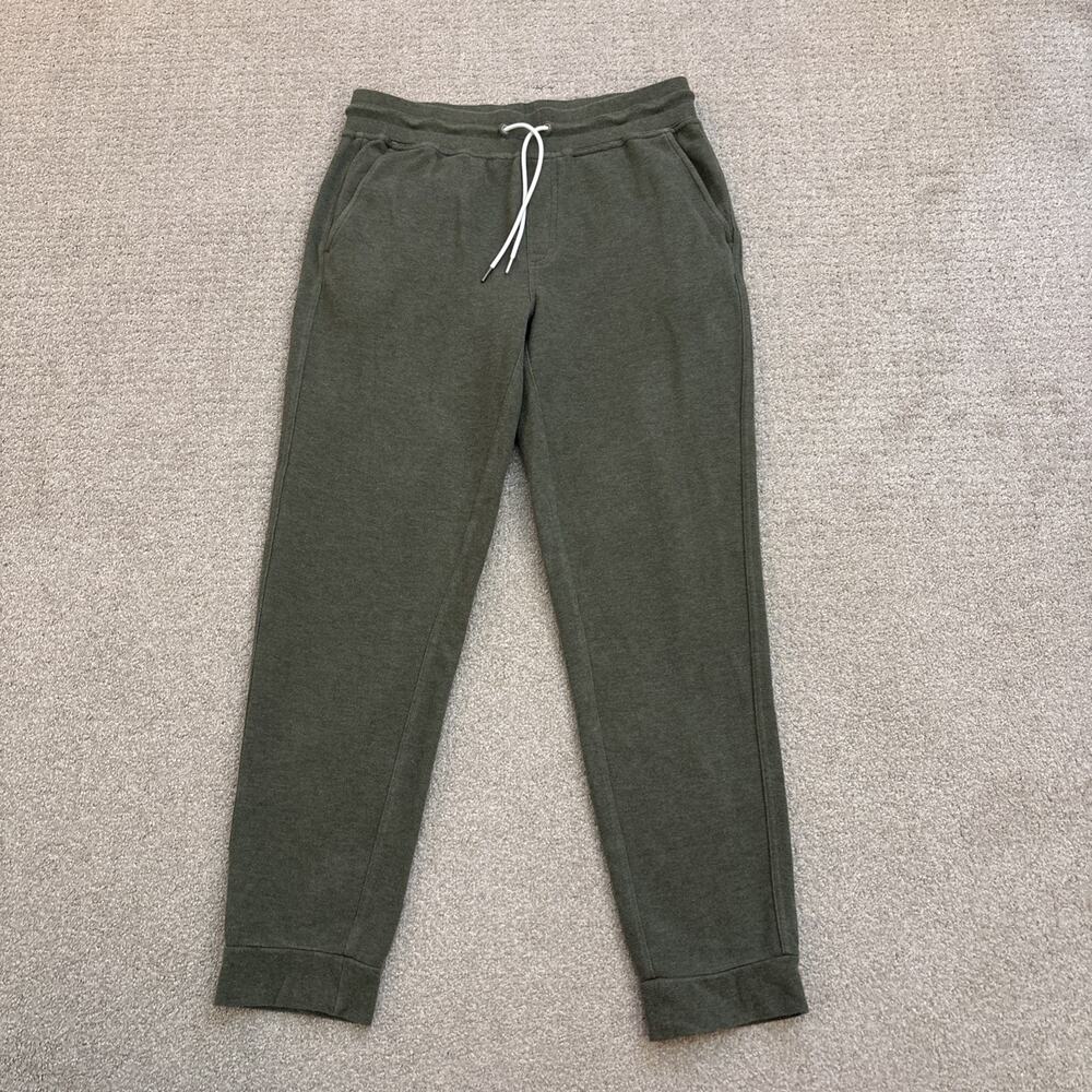Brooks Brothers Men Sweatpant Sz S Elastic Waist Drawstring Tapered Leg Cotton